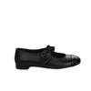 Grape mother spring new Mary Jane shoes women's 2025 French inner height increase flat sole shoes women's color matching shoes women