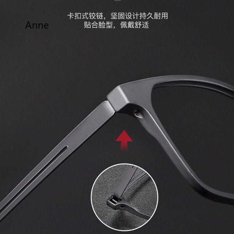 TR90 Hochwertige Lesebrille aus reinem Titan für Herren Anti-Blaulicht Presbyopie Brille mit Dioptrien +1,0 bis +4,0 Brillen