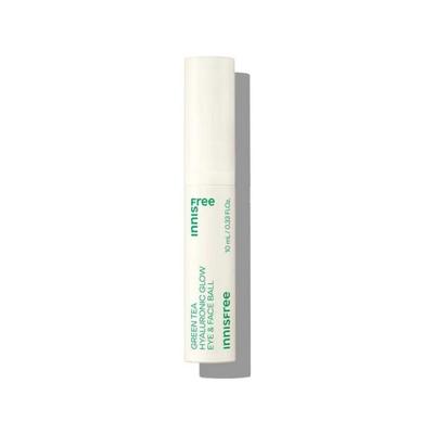 Grüner Tee Hyaluronsäure Glow Augen- & Gesichtsroller 10ml