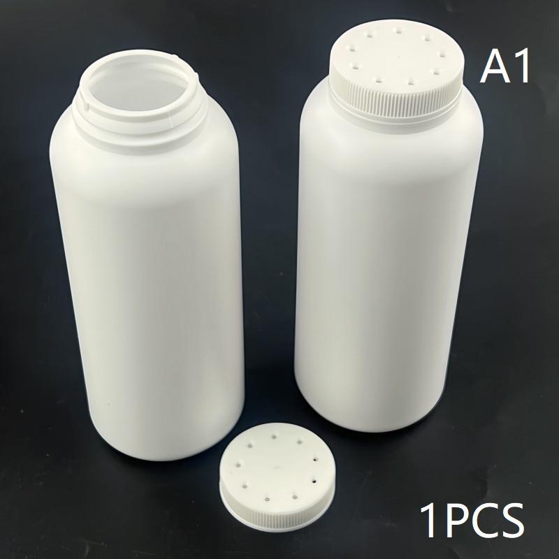 1Pcs 200G Refillable Talcum Powder Bottle Cosmetic Powder Dispenser Plastic Empty Container