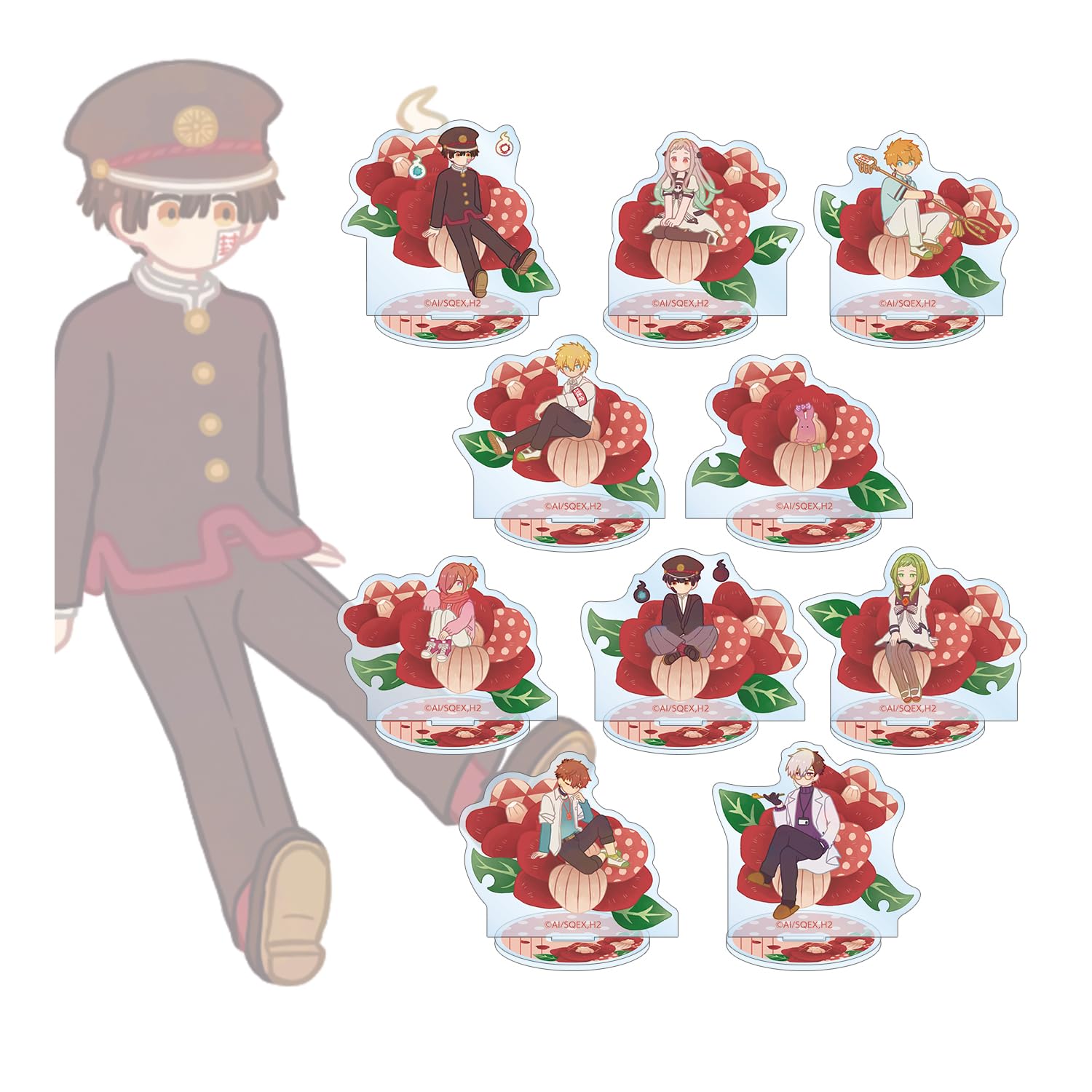 

Short Anime [After School Boy Hanako-kun] Trading Botania Acrylic Stands Box of 10