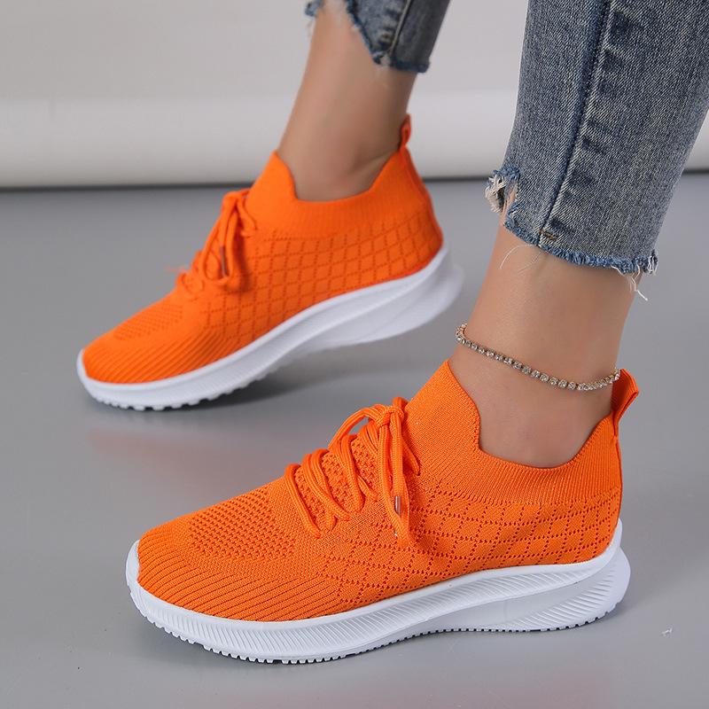 

МОДНАЯ ОБУВЬ, мужские дышащие спортивные кроссовки, спортивные кроссовки для бега, уличные женские теннисные кроссовки для тренажерного зала 35 оранжевый