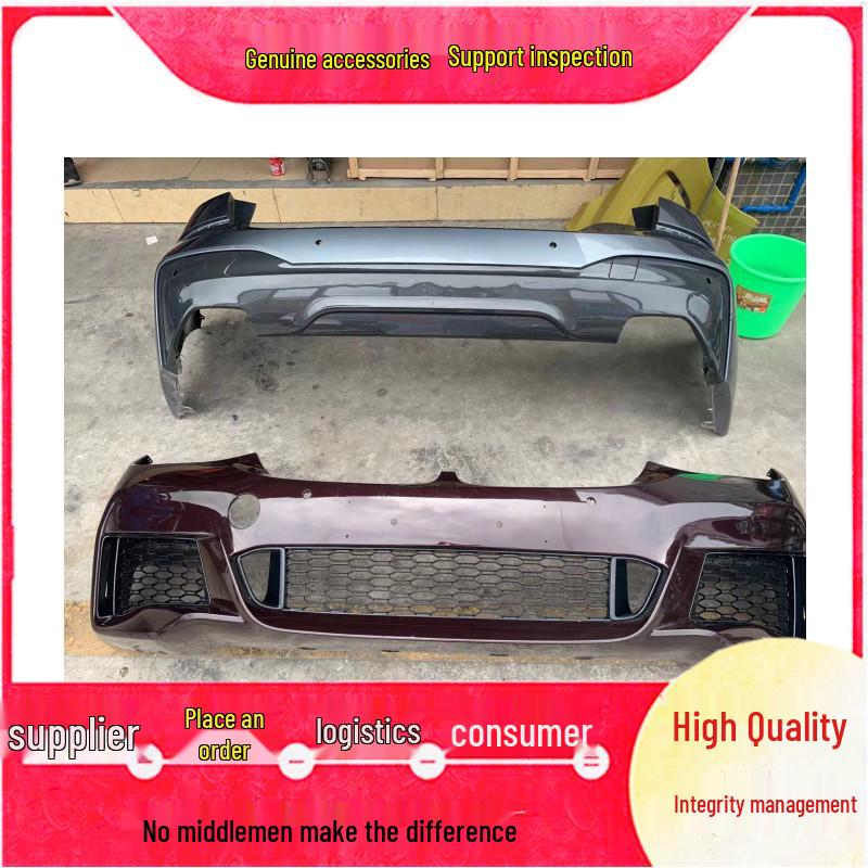 BMW Sport Body Kit: Front & Rear Bumpers, Grille, & Headlight Accessories Upgrade.