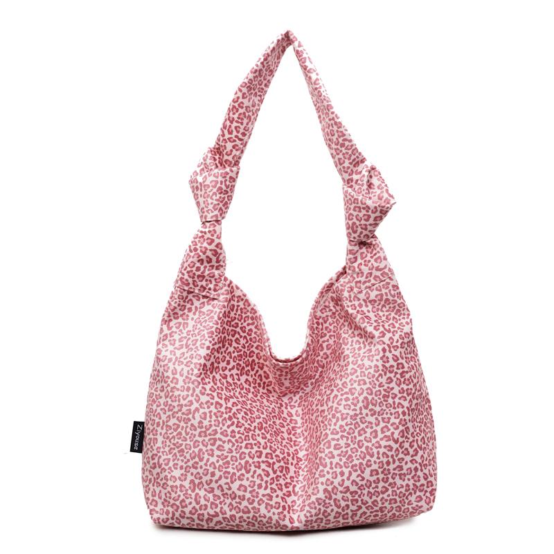 Women's Bag Leopard Print Shoulder Bag Underarm Bag Large Capacity Tote Bag
