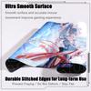 XXL Computer Non-slip Rubber Mousepad Wuthering Waves Gamer Deskmat Cute Cartoon Notebook Rug Hiyuki Keyboard Gaming Accessories