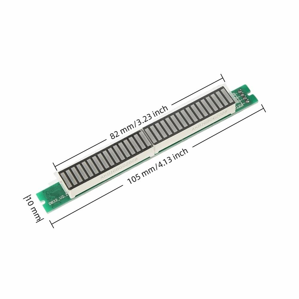 32-Bit 8 Effects Sound Level Display Board LED Sound Level Meter Audio Equipment Upgrade