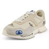 Kappa Retro Comfortable Slip-Resistant Durable Low-Top Lifestyle Casual Shoes Unisex sneakers White KPCBGMM78C-027