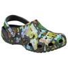 Crocs Classic Painted Floral Clog Women Clogs Black 211587-0LD
