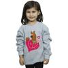 Scooby Doo Girls Love Heart Sweatshirt
