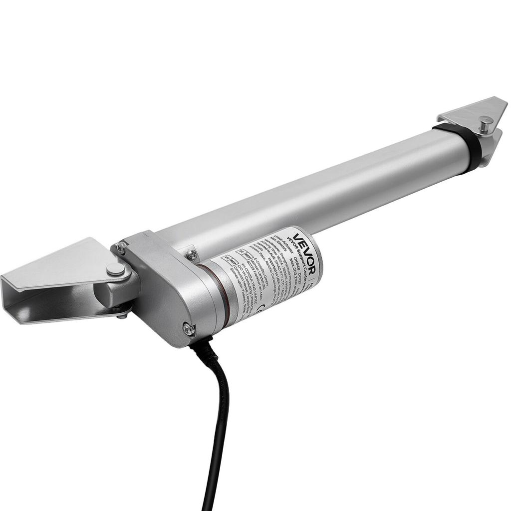 12V Linear Actuator, 203.2mm Stroke 15mm/s High-Speed 1000N Linear Motion Actuator - with IP54 Protection & Mounting Bracket for Lift Desk, Recliner