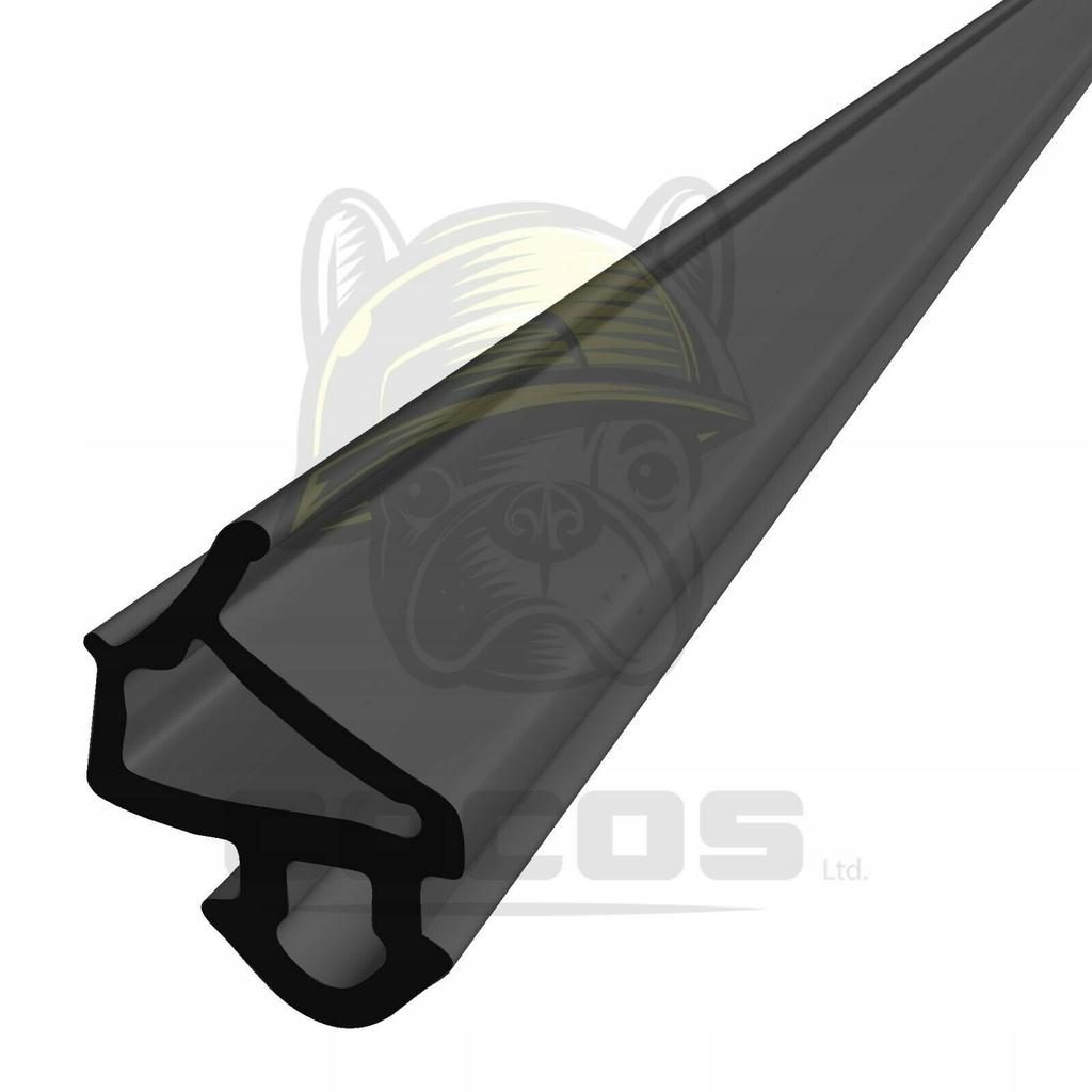 Seal for PVC Windows S-1127 VEKA BLACK 1m