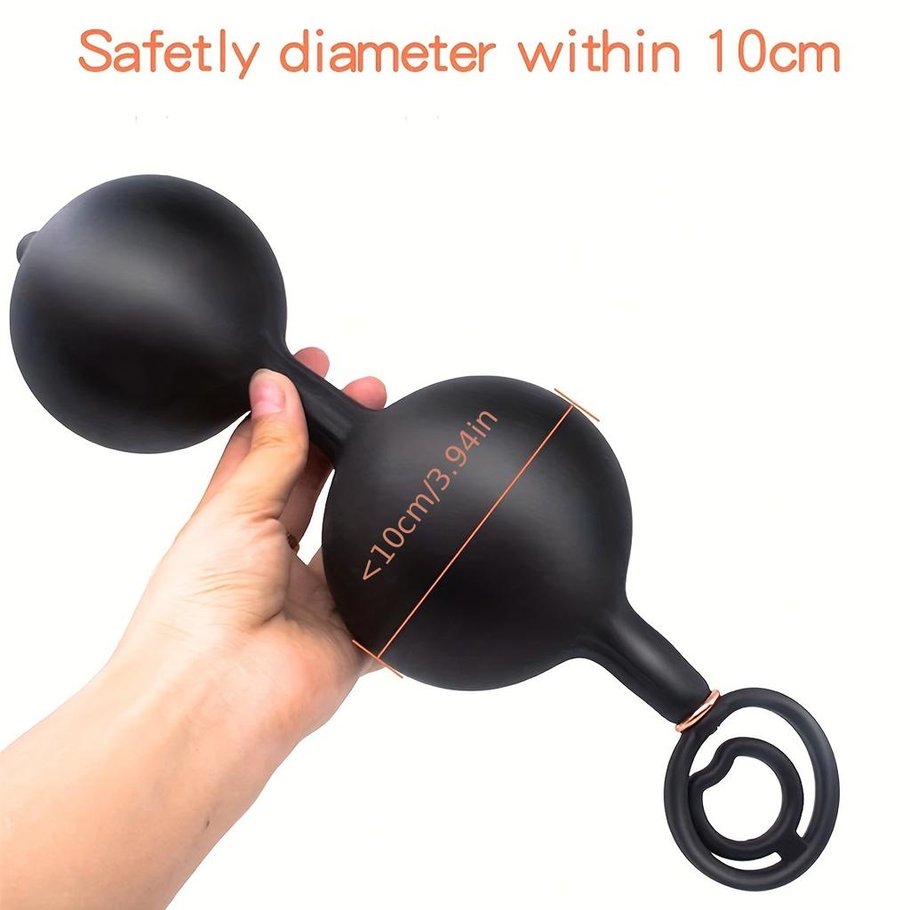 Inflatable Built-in Anal Beads Inflatable Anus Plugs Large Butt Plugs Stimulating Toys Female/Male Masturbators Prostate Massagers Large Anus Toys