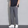 Pantalones de Verano de Seda de Hielo de Talla Grande Pantalones Casuales para Hombre de Secado Rápido Transpirables de Seda de Hielo