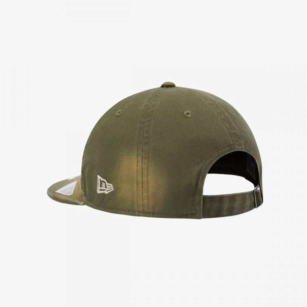 New Era Mlb New York Yankees Faded Washing Retro Crown Strapback New Olive 1513