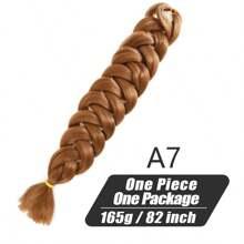 2026 New  Xpression Synthetic Big Braids Crochet Hair Braids Extensions Yaki Straight Hair Women's Jumbo Braids Hair Daily Wear