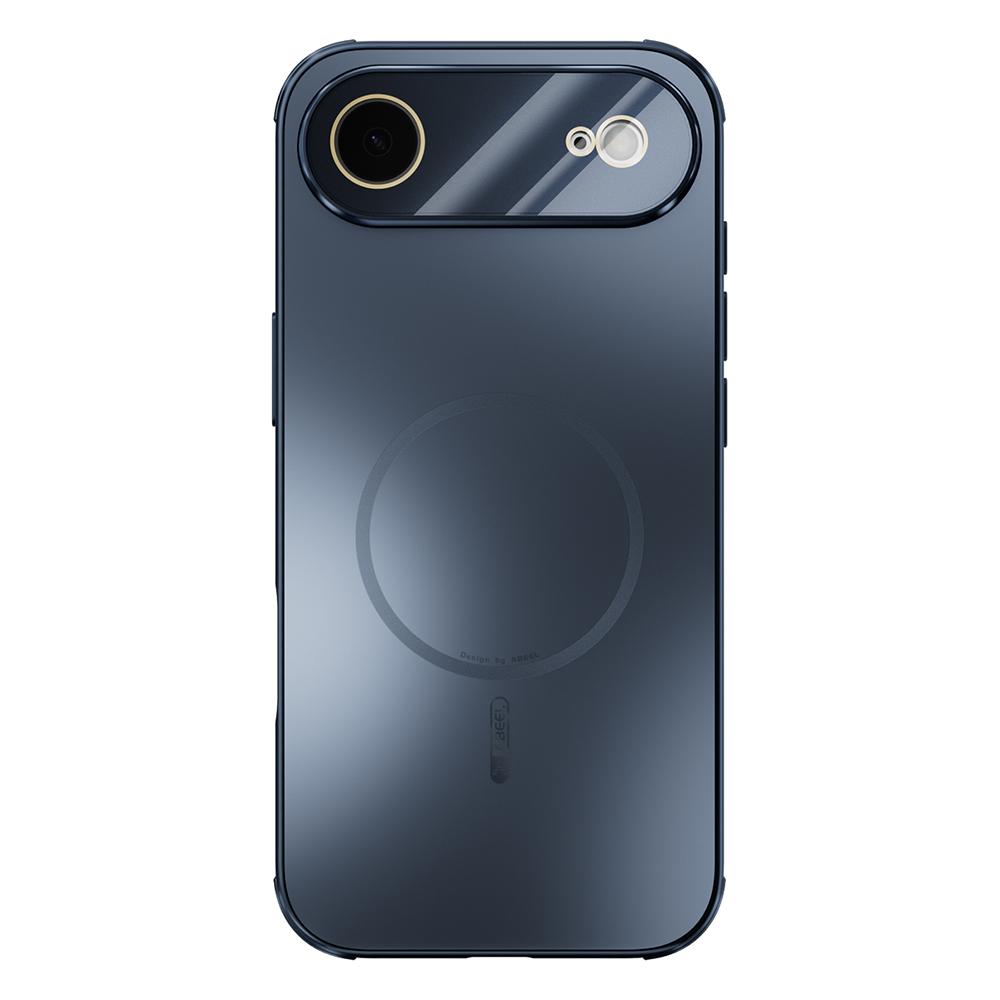 ABEEL For iPhone 17 Air Magnetic Case TPU PC Cooling Matte Phone Back Cover with Lens Film