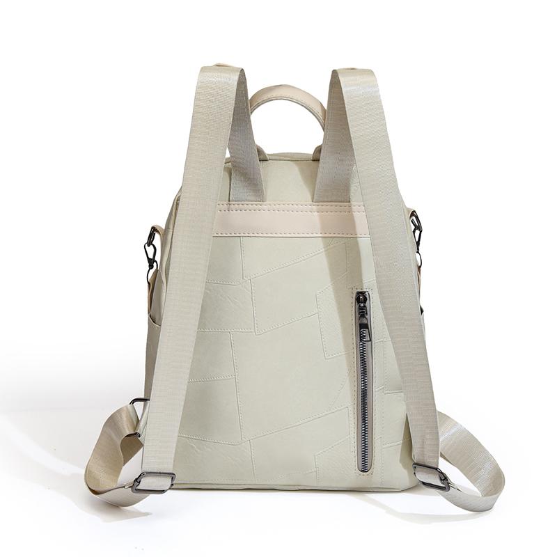 Мягкий кожаный женский рюкзак — фото 13