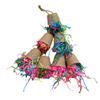 Parrot Toys For Large Birds, Multicolored Rattan Corn Husk Toys Bird Chewing Toy Parrot Cage Bite Toy For African Grey PARROTS