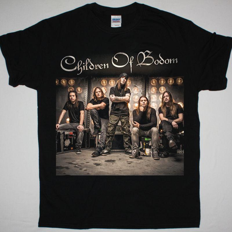 Винтажная футболка с участниками Children Of Bodom, унисекс, размер от S до 5XL, SG393 XXL