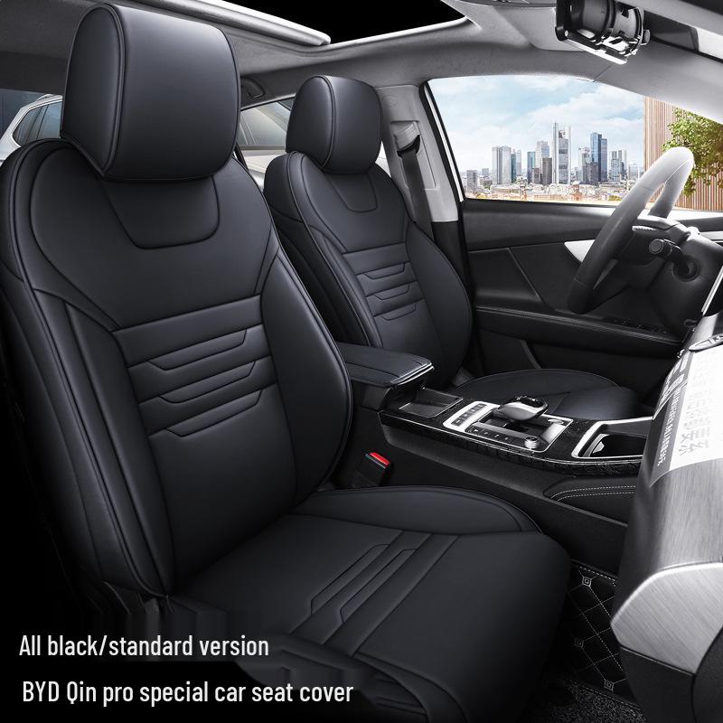 LS Custom Full-Coverage Car Seat Cushion for BYD Qin Pro - All-Season Sport Design
