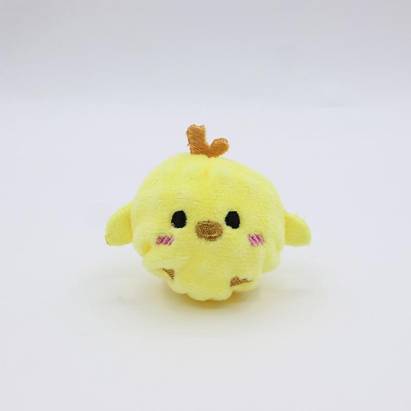 Pet Mini Elastic Ball Pet Sound Toy Self-Entertainment Fun Toy for Relaxation, Chewing, Durability, Biting, Interactive Cartoon