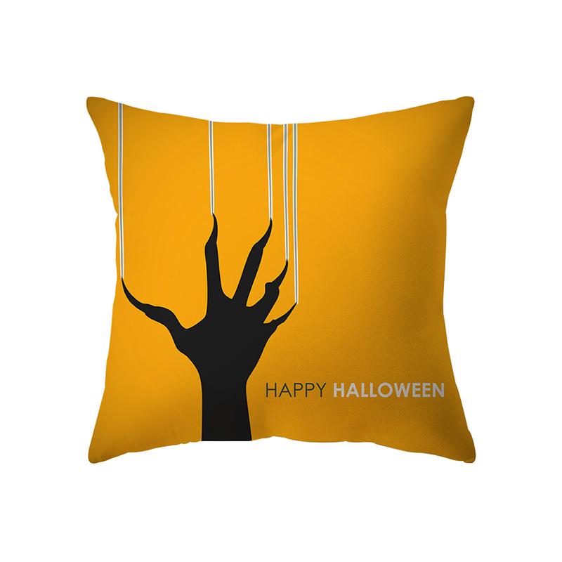 Pumpkin Halloween Theme Pillow Cover Sofa Cushion  Holiday Gift Party Decoration Home Decor