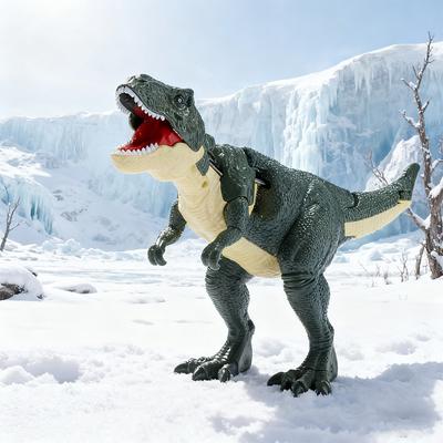 Dinosaure Zazaza Enfants Appui Manuel Oscillation Morsure Modèle de Simulation Tyrannosaure Rex Jouets Dinosaure pour Enfants Cadeau de Noël