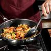 HexClad Hybrid Wok Safe Direct Sales Warranty Non-Stick [26cm] [Non-stick coating] IH/Oven/Dishwasher (Manufacturer Only, Included) [HexClad]
