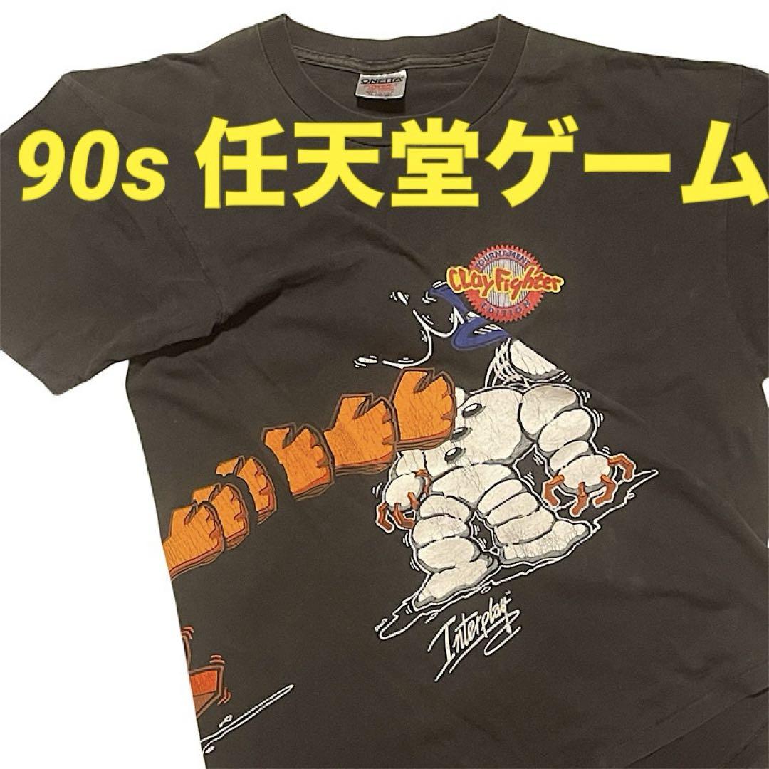 

[USED] 90s Vintage Nintendo Game Clay Fighter T-Shirt