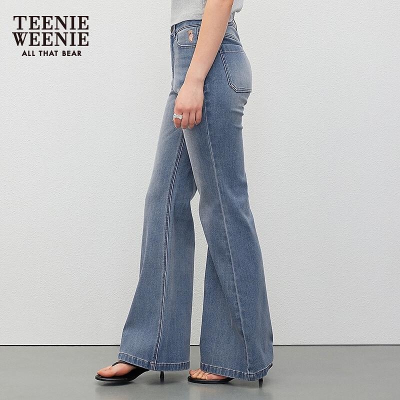 

Teenie Weenie Women s 2025 Autumn Relaxed Fit Vintage Flared Jeans M