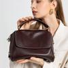Genuine Leather Women's Bag Vintage Luxury Designer Women Shoulder Bag  Cowhide Handbags Versatile Crossbody Bags