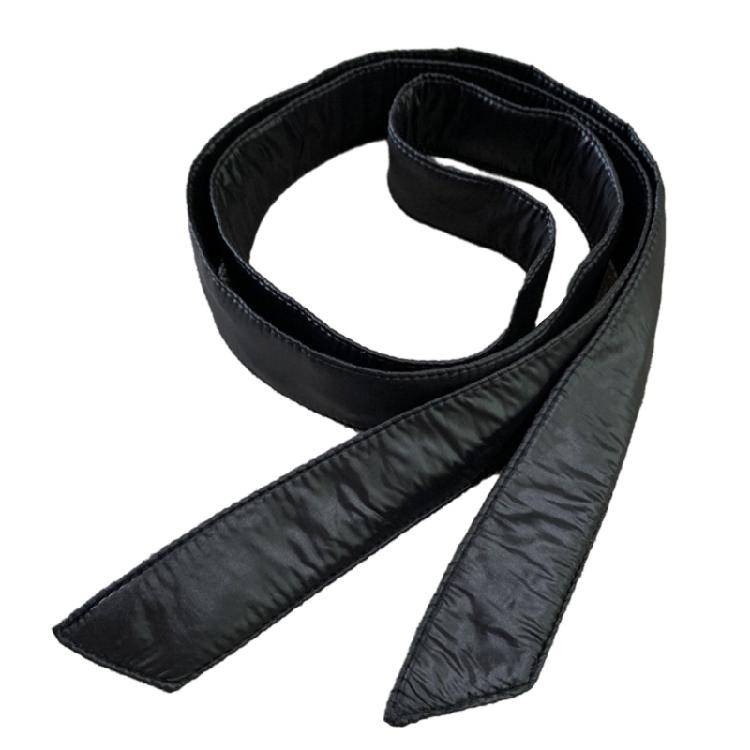 Solid Color Thin Belt Casual Solid Down Jacket Coat Decorative Waist Belt Bands
