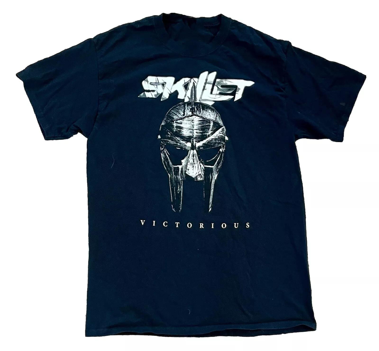 SKILLET Band Black Heavy Cotton All Size To 5XL T Shirt L
