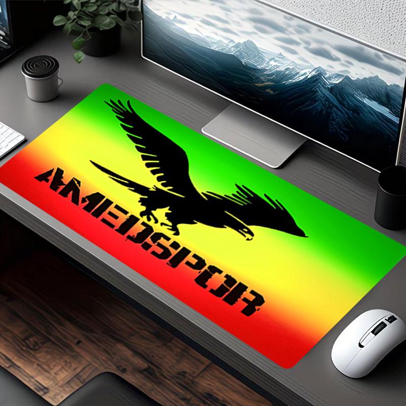 Amed SK Print Mouse Pad, for Keyboard Pad Laptop PC Mat for Office Home Use, Desk Decor, Perfect Birthday Gift for Gamers