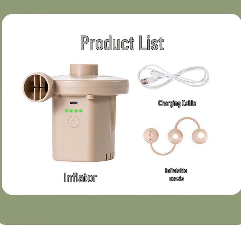 Portable Outdoor Camping Rechargeable Air Pump