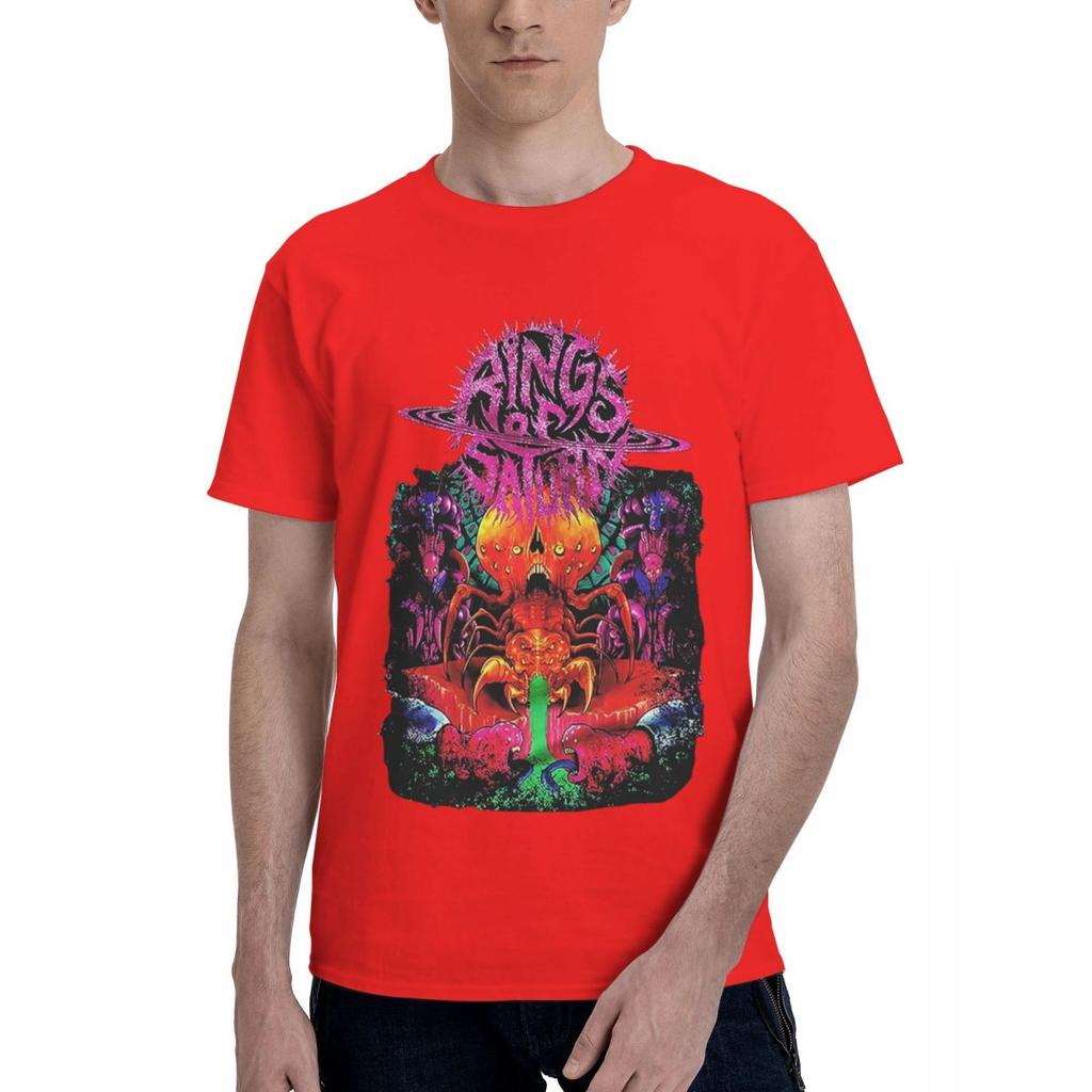Rings Of Saturn Band Alien Graphic 100 Cotton Casual Breathable Confortable Manga New In Tops And TShirts Funny Gift