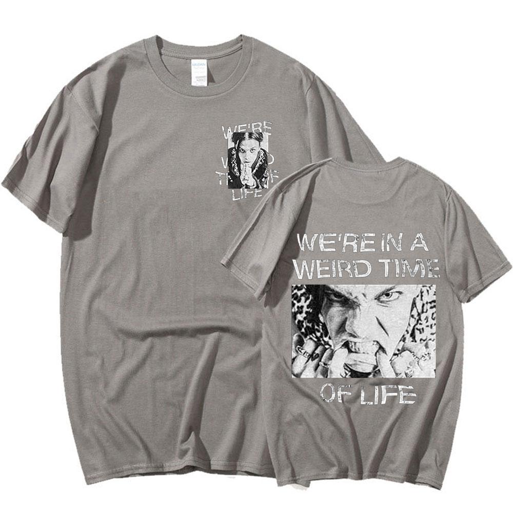 Yungblud Print T Shirt Men's Women's Oversize O-Neck Short Sleeve Clothes Hip Hop T-shirt Graphic Unisex T-shirts Streetwear