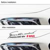 1Pcs Car Front Head Light Eyebrow 3D Sticker Decorator Engine Hood Sport Design for FIAT Abbas 500 Grande Stilo Freemont Punto Astra Bravo Ducato