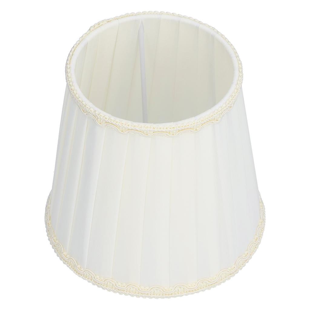 6Pcs Fabric Lamp Shade E14 Chandelier Clip On Lamp Shade for Home Living Room Bedroom