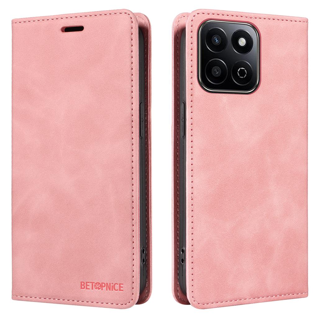 BETOPNICE 003 Für Honor Play 60 Plus 5G Hülle Brieftasche Handy Lederhülle Magnetverschluss