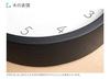 Настенные часы KATOMOKU Muku Clock 7 с непрерывным движением секундной стрелки, черные, km-60BK 306 мм (Кварцевые часы)