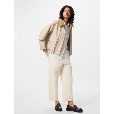 Japan Cotton Relaxed Ankle Pants