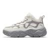 Anta Firefly Fleece Lined Mid Top Casual Shoes Women's Ivory White Magic Carpet Gray 122548953-4