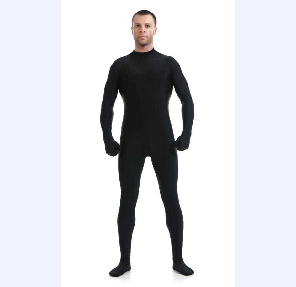 New Lycra Spandex Party Costume Bodysuit Catsuit Unitard No Hood  Hands