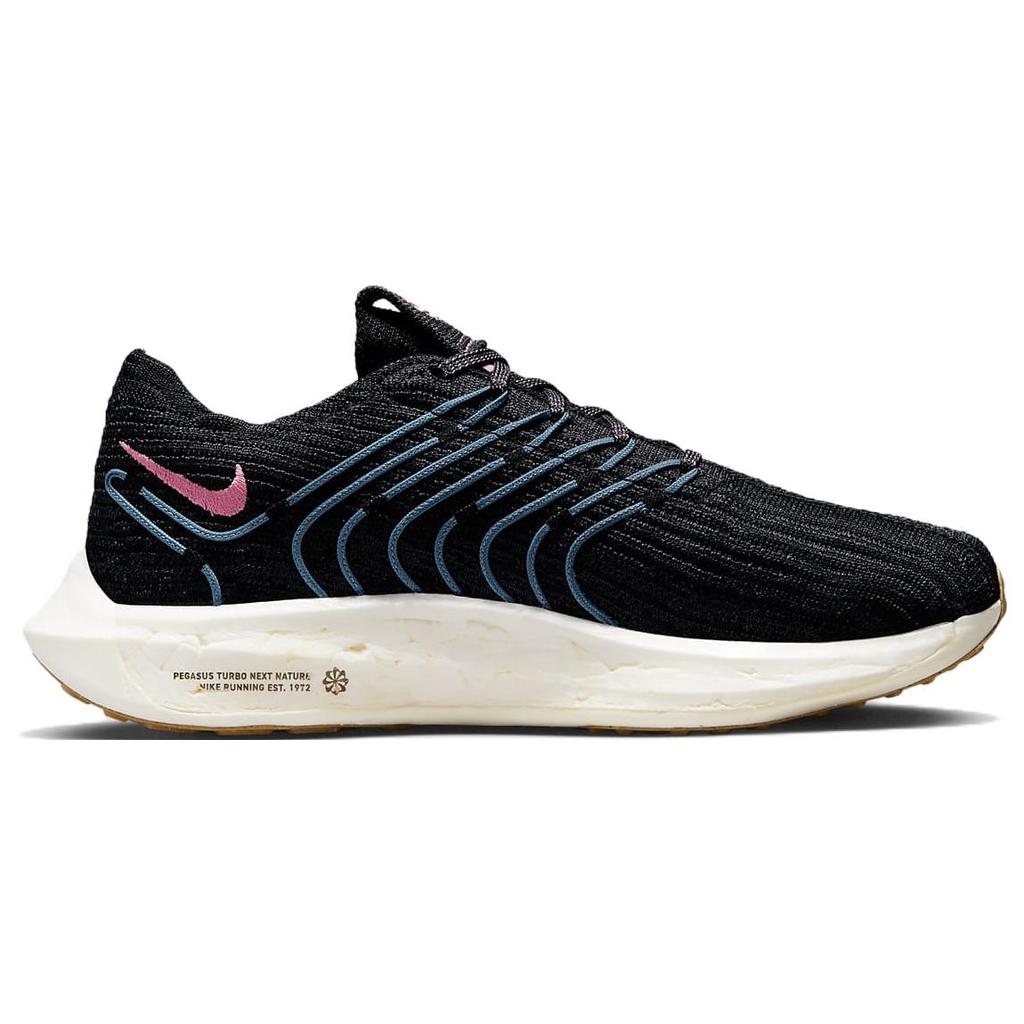 New Nike Pegasus Turbo Next Nature Black Noise Aqua Women's DM3414-004