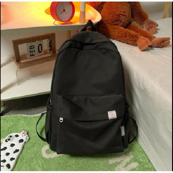 Cute Candy-colored Backpack High School Simple Large-capacity Backpack