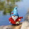 Resin Gnome Dwarf Flower Pot Cute Garden Elf Pot Figurine Hydroponic Flower Holder  Desktop