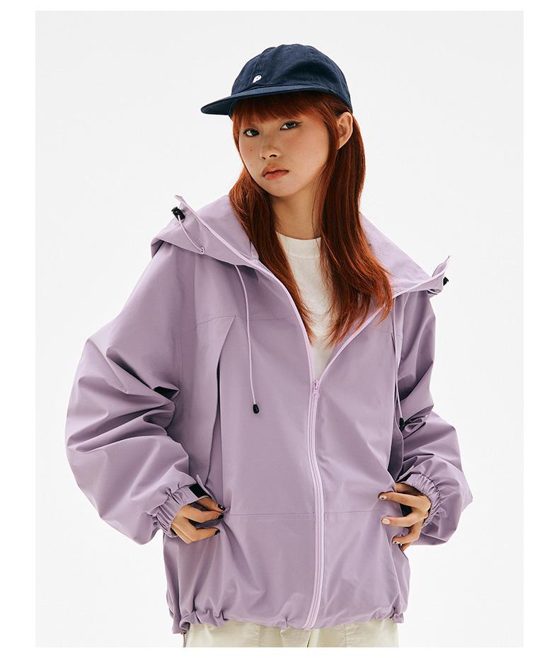 Men's American-Style Windproof & Waterproof Outdoor Jacket, Couple's Trendy Spring/Autumn Sportswear for Mountaineering