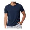 [Arjen Kroos] Men's T-Shirt, Short Sleeve Running Wear, Sweat Absorbent, Quick Drying, Cool Feeling, Sportswear, Lightweight, Loose, Breathable,