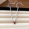 Irregular Long Pearl Necklace French Light Luxury Temperament Sweater Chain Niche Simple High Sense Necklace Women